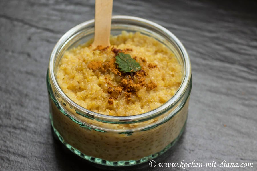 Quinoa Pudding Cooking with Diana