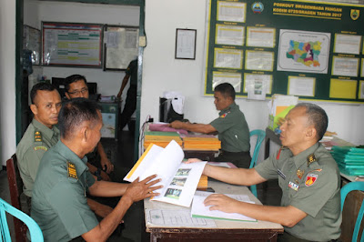 TIM WASEV KOREM 074/WRT CEK JAMBANISASI KODIM SRAGEN