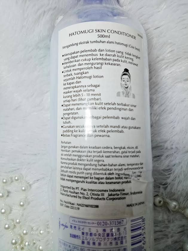 Review Hatomugi Skin Conditioner (SPONSORED) Pink and Undecided