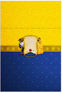 Beauty and the Beast Party: Free Printable Candy Bar Labels. Beauty and the Beast Party Free Printable Labels.
