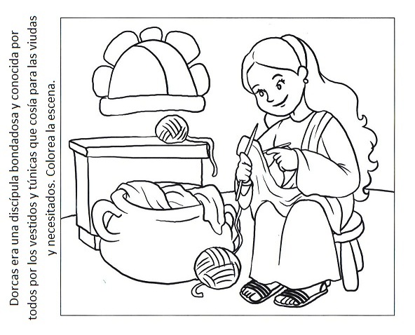 tabitha coloring pages - photo #34