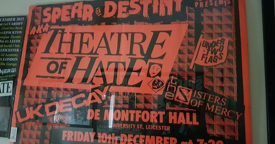 Sisters Of Mercy Tour Poster London Sisters Of Mercy Tour Poster London
