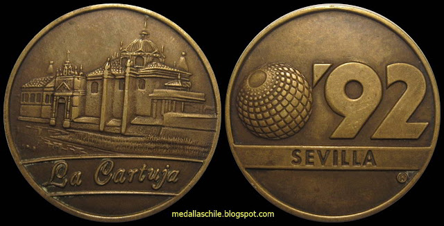 Medalla Sevilla 1992 Exposición Universal Sevilla  España