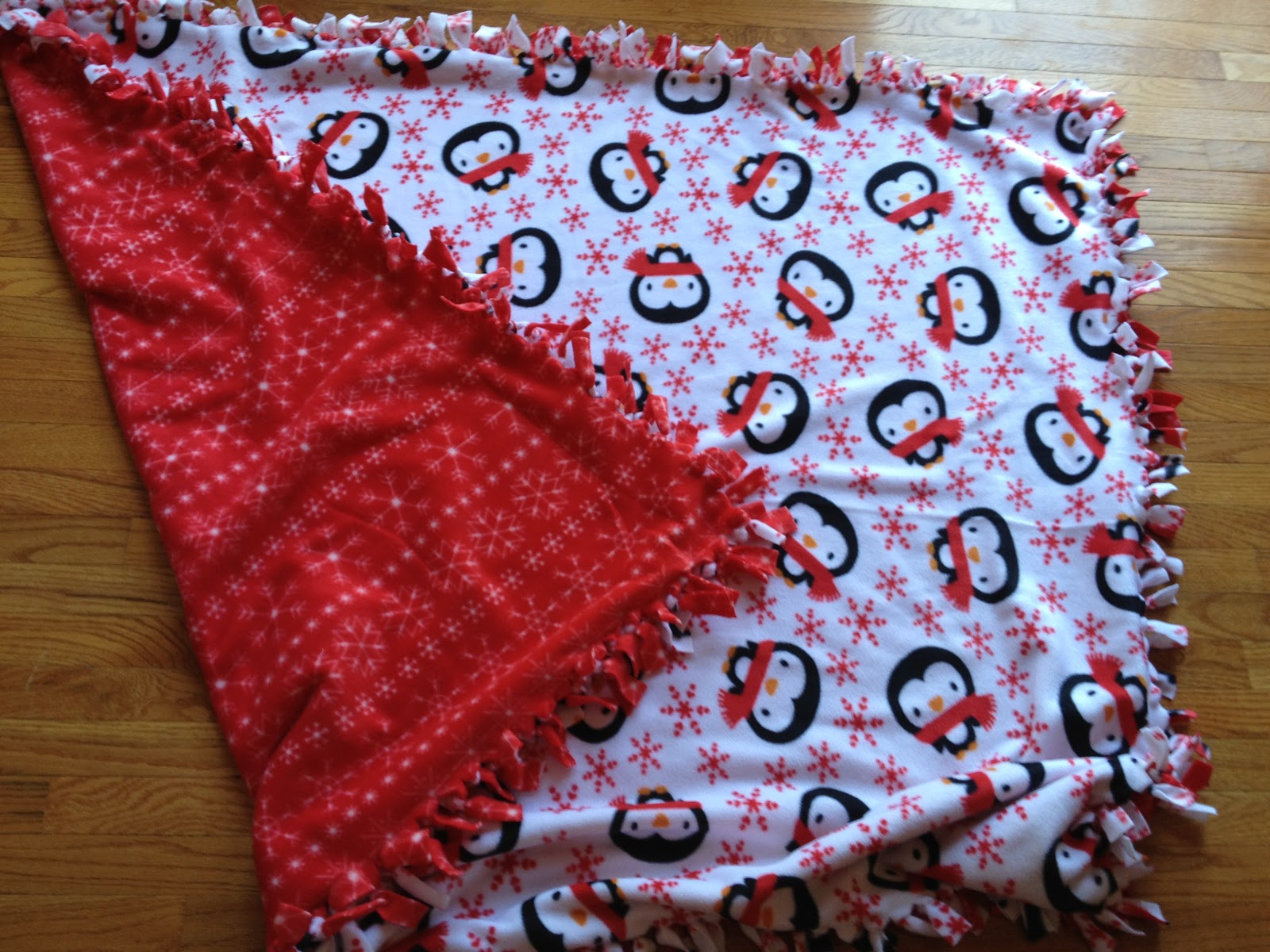 ...of Hearth and Home and Who I Am. Project Tutorial NoSew fleece