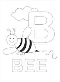 B Coloring Page 6