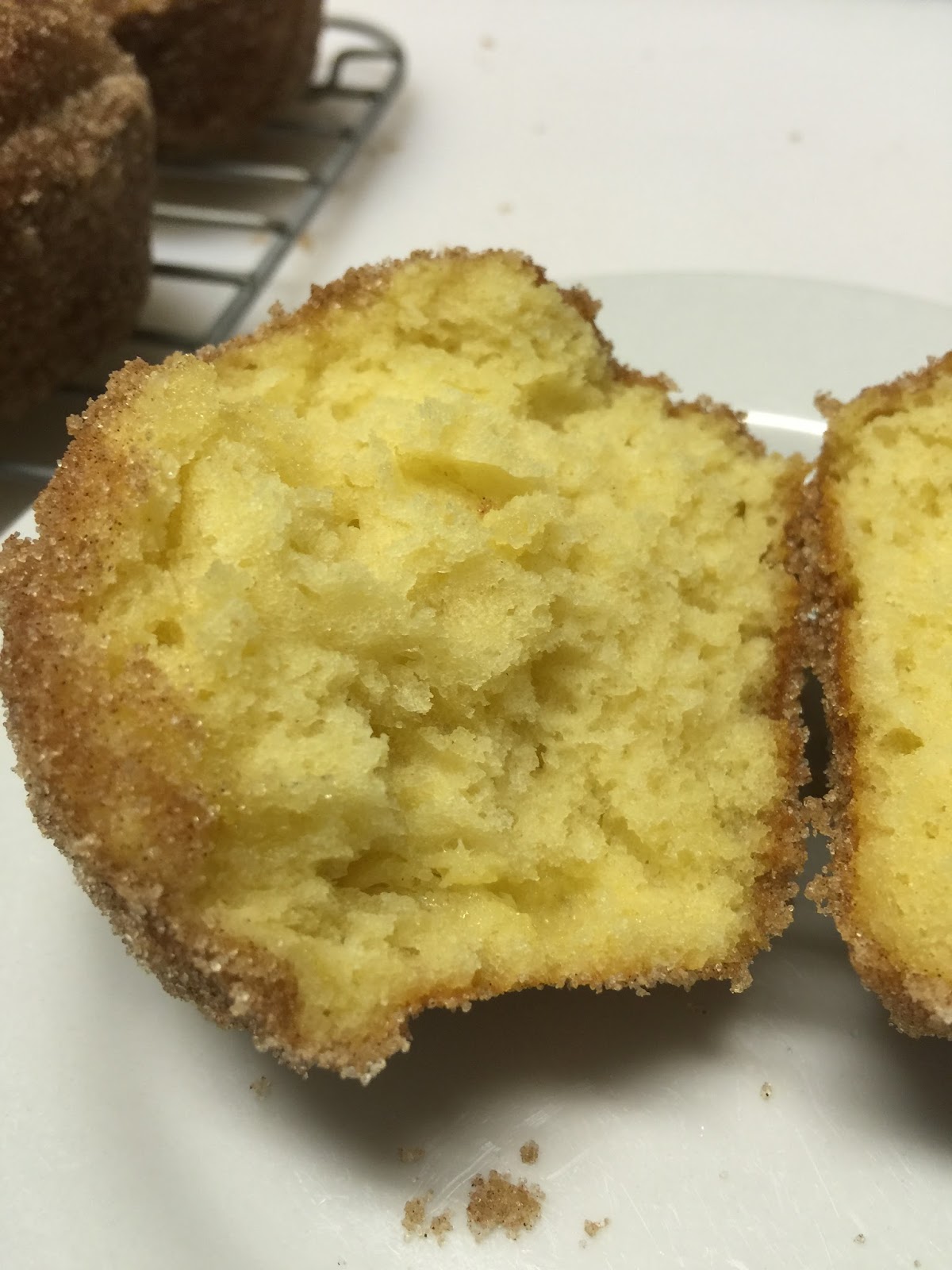 Tracy Cooks in Austin I made Donut Muffins because if you call it a