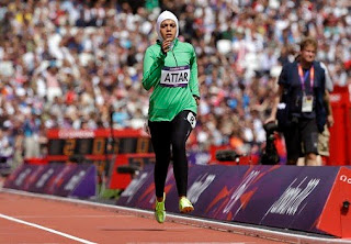 Sarah Attar Olympics 2012