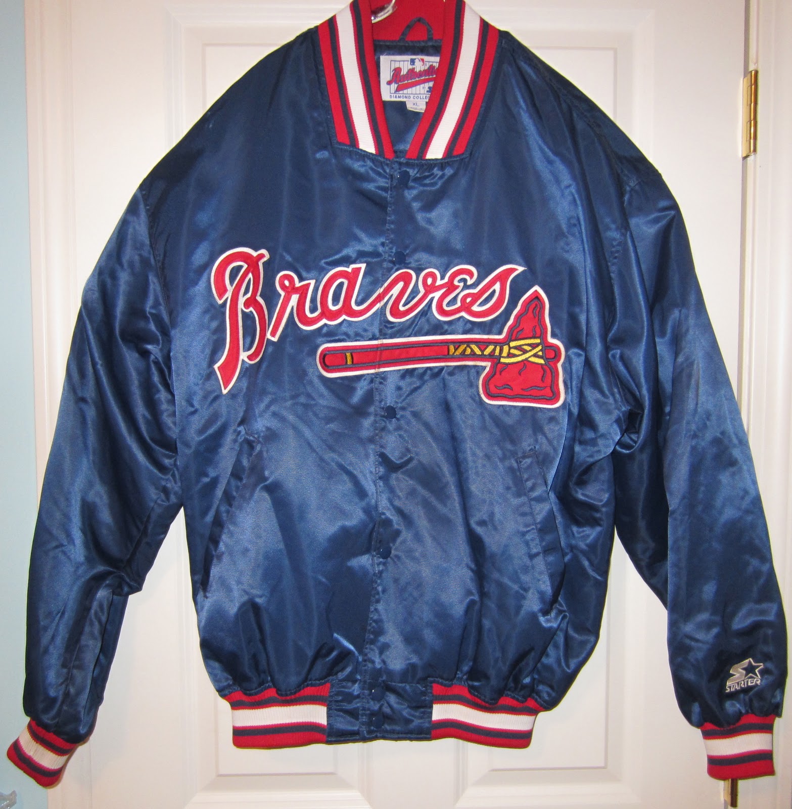 Vintage Sports Apparel: Vintage Atlanta Braves Starter Jacket - SOLD OUT