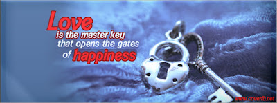 Love is happiness Facebook Timeline Cover