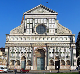 The Basilica of Santa Maria Novella is home to Masaccio's fresco The Trinity