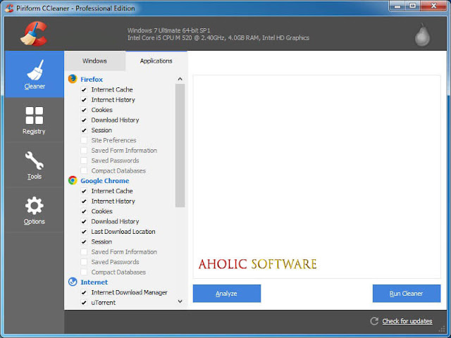 Latest CCleaner Business Edition + License Keys Free Download CCleaner - A system optimization, privacy and cleaning tool. It removes unused files from your system allowing Windows to run faster and freeing up valuable hard disk.