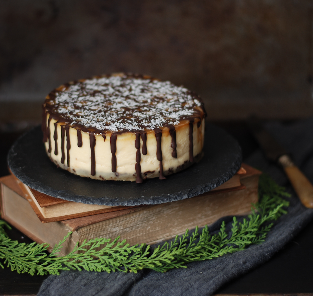 cheesecake-caramelo-coco-olla-rapida-wmf-receta-facil-principiantes