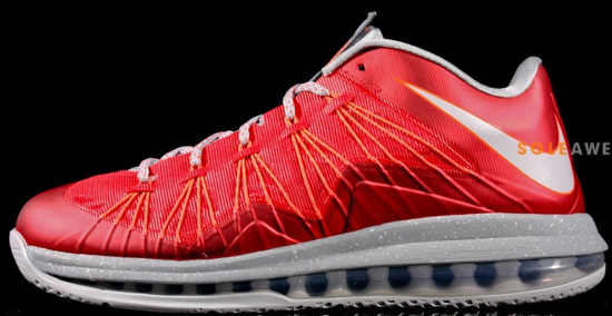 Originals Nike Air Max Lebron X Low Bright Citrus Hyper Blue-Bla