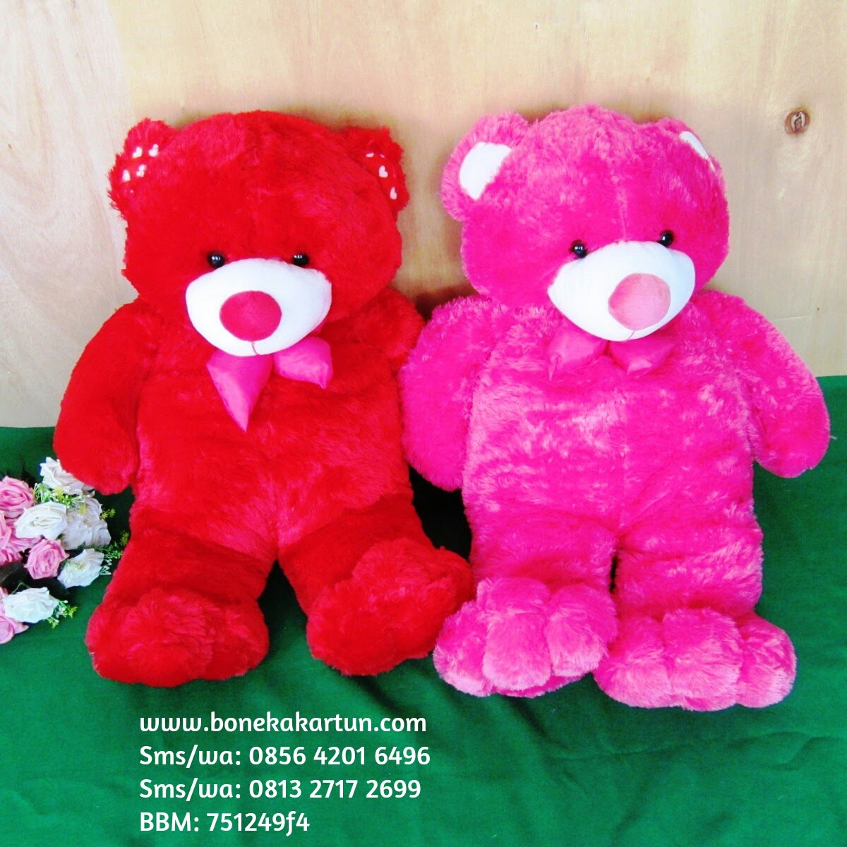 Foto Boneka Lucu Warna Pink Gokil Abis