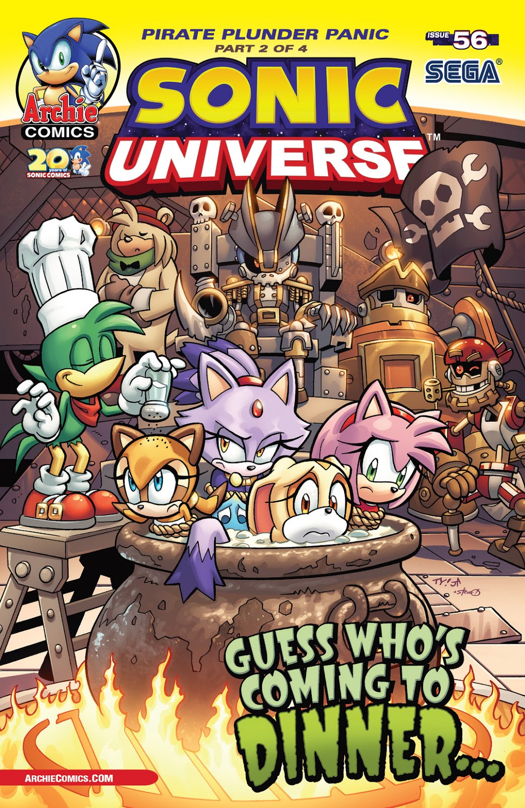 Hedgehogs Can't Swim: Sonic Universe: Issue 5