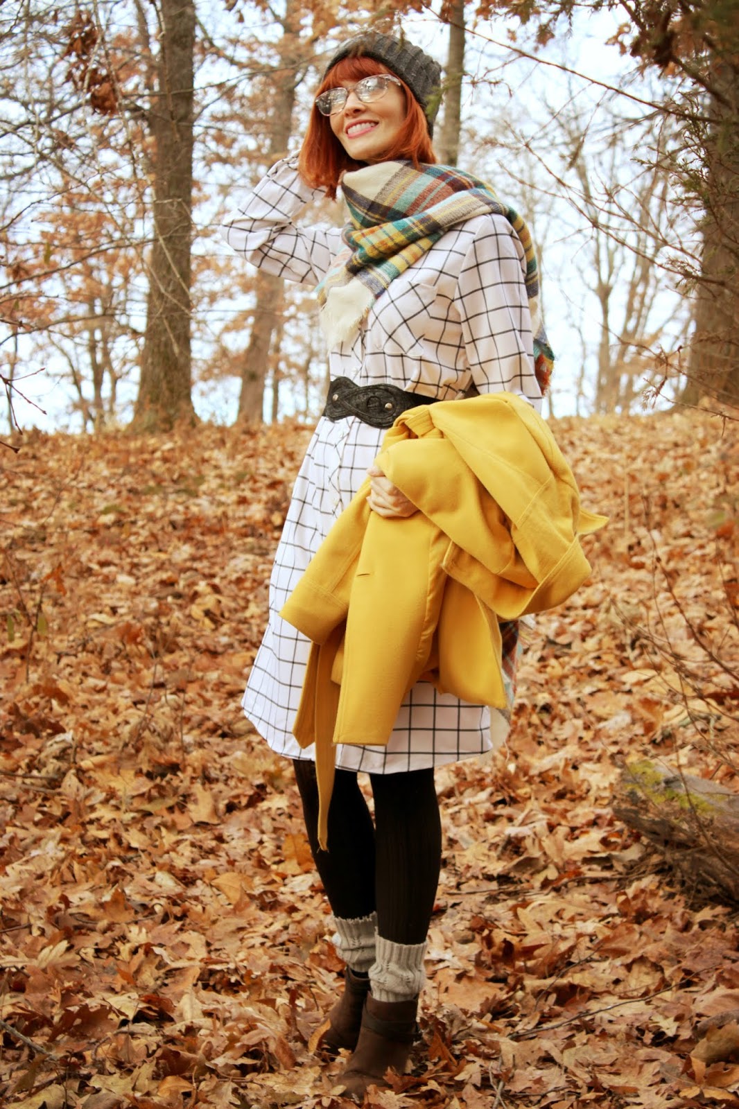 Hipster Granny Style Bleu Avenue