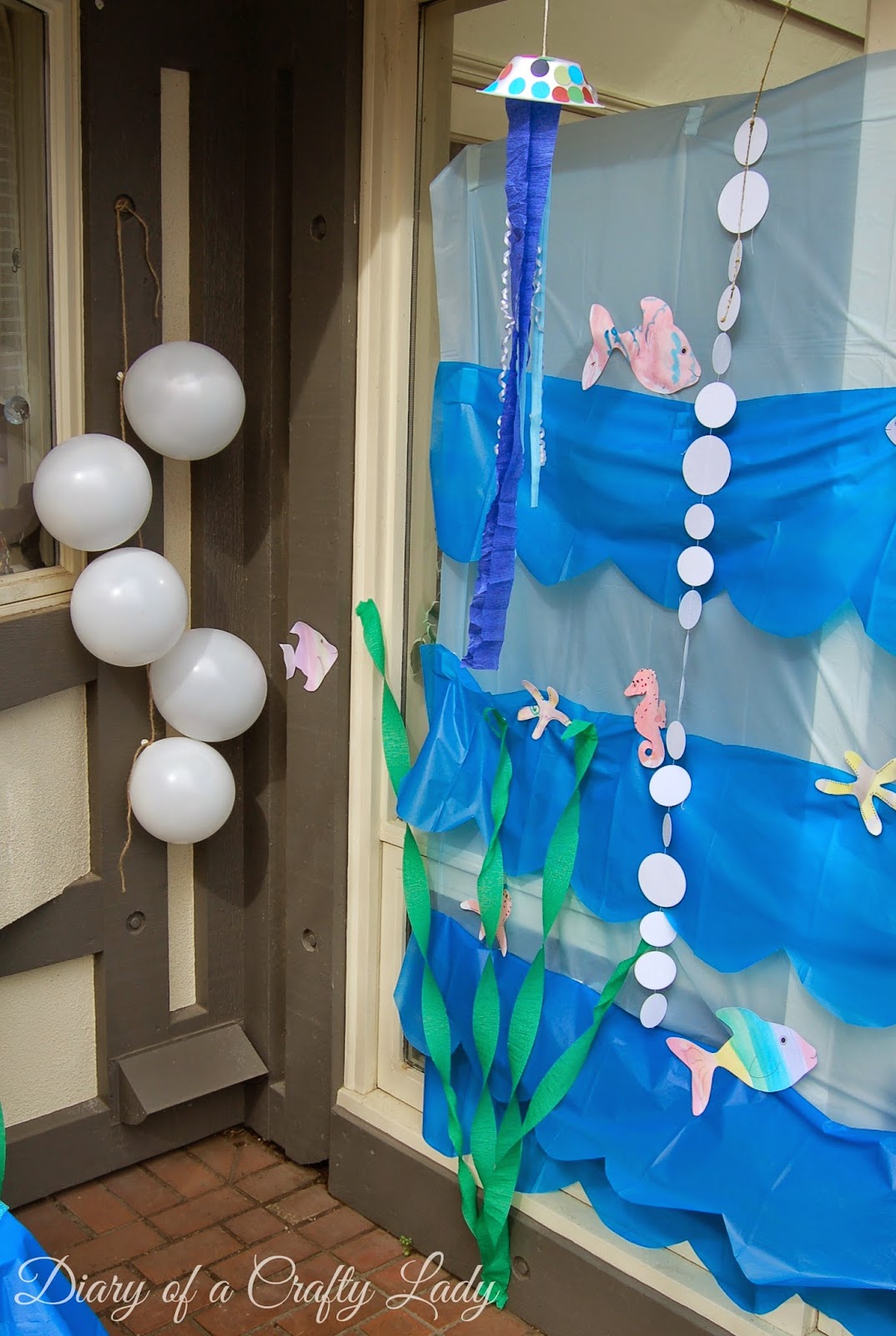 Diary of a Crafty Lady: Little Mermaid - Under the Sea Birthday Party