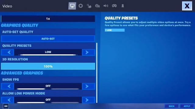 Fortnite Mobil için En İyi FPS ve Grafik ayarları! Fortnite Mobil için En İyi FPS ve Grafik ayarları!
