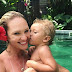 Candice Swanepoel fala português e revela sexo do segundo filho