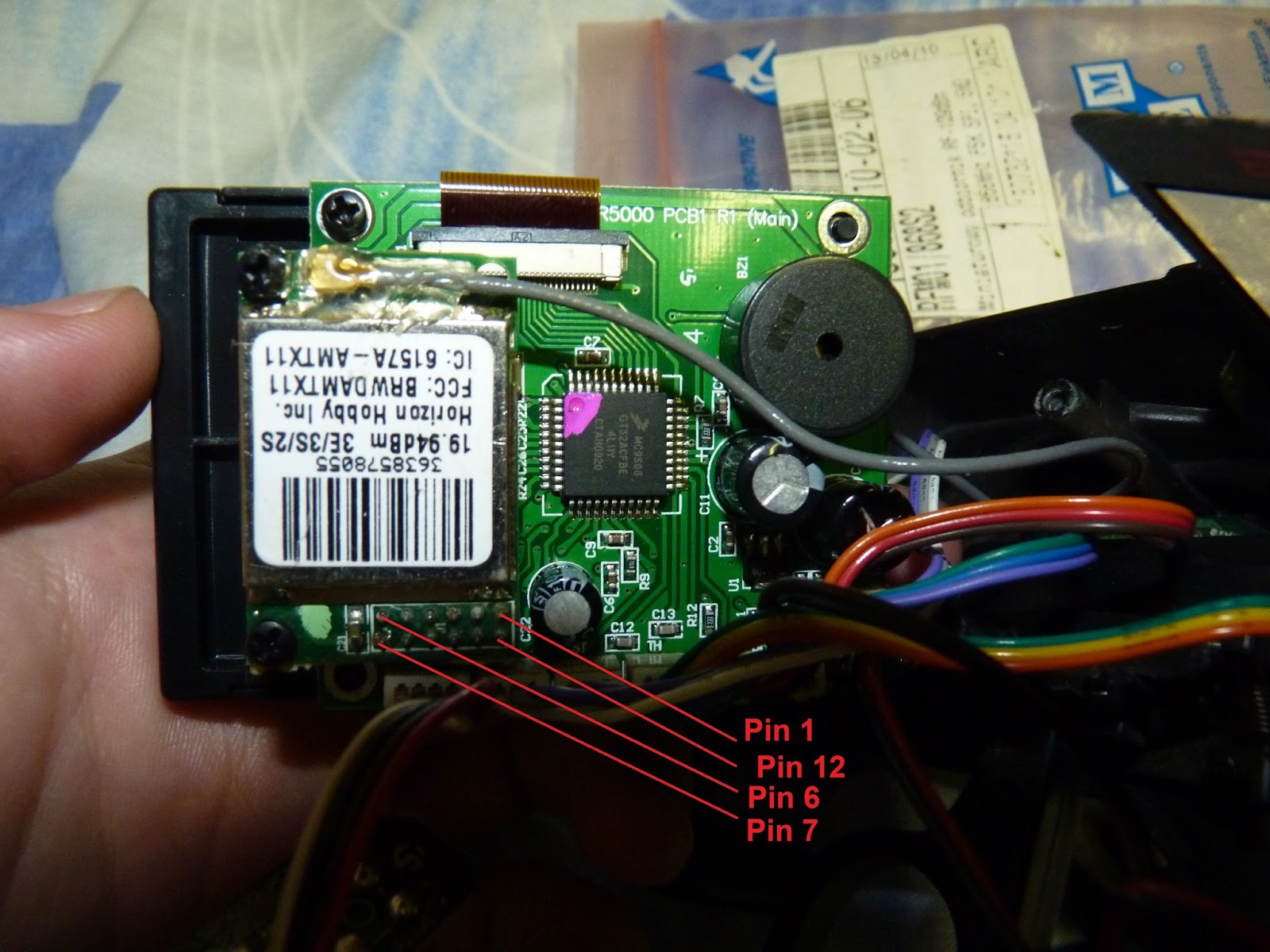 Andrei's Projects: Spektrum DX3S Hack (update: 16 April 2013)