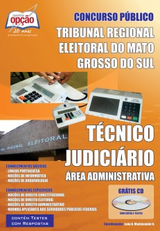 Apostila Concurso TRE-MS 2017 Técnico Judiciáro Concurso TRE-MS 2017 Técnico Judiciáro