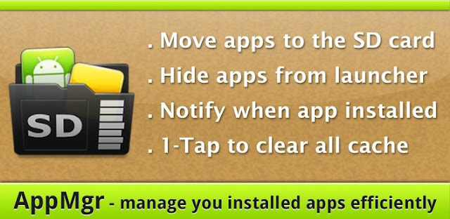 AppMgr Pro III (App 2 SD) Full Apk