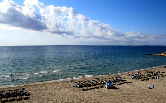 Playa de Levante en Santa Pola