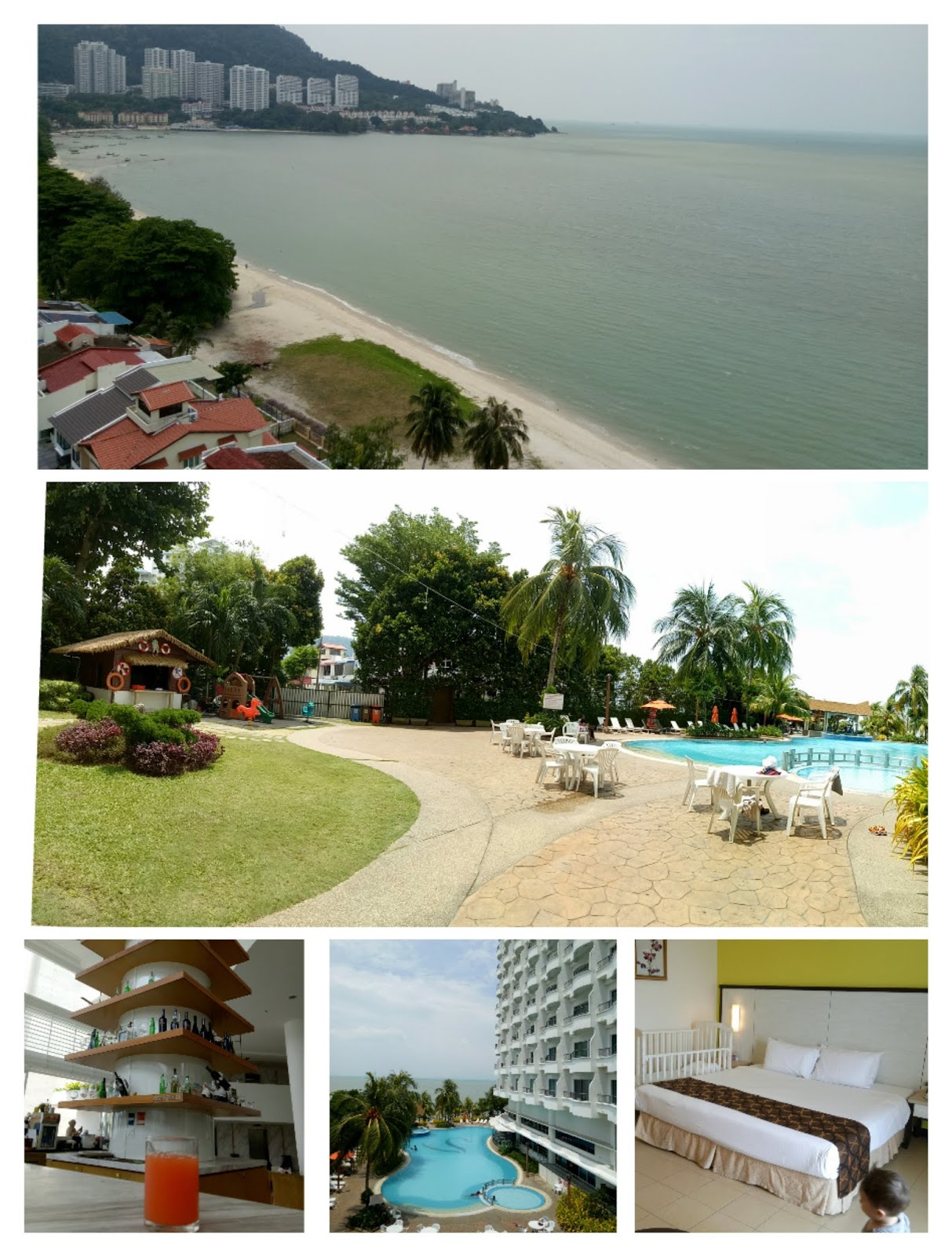Flamingo Hotel Penang - Clean Beach, playground, swimming pool