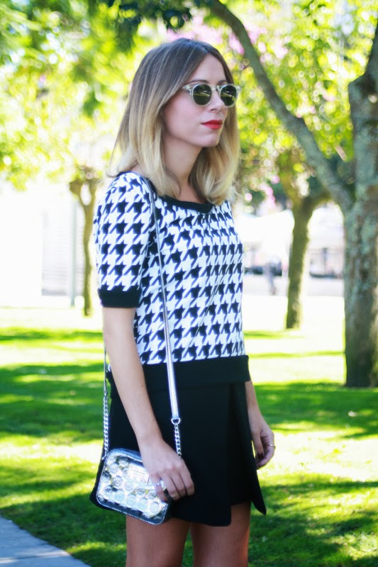 outfitdeluxe: Houndstooth!