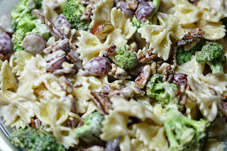 Broccoli Pasta Salad from In Him We Live And Move And Have Our Being 