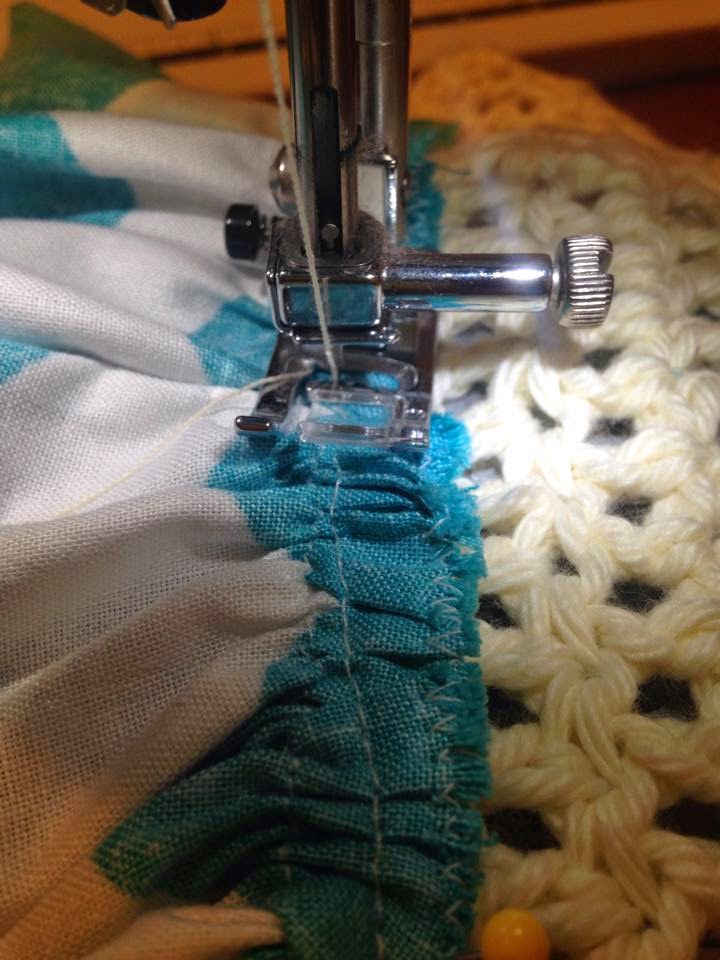 How to Make a Crochet Fabric Fusion Dress