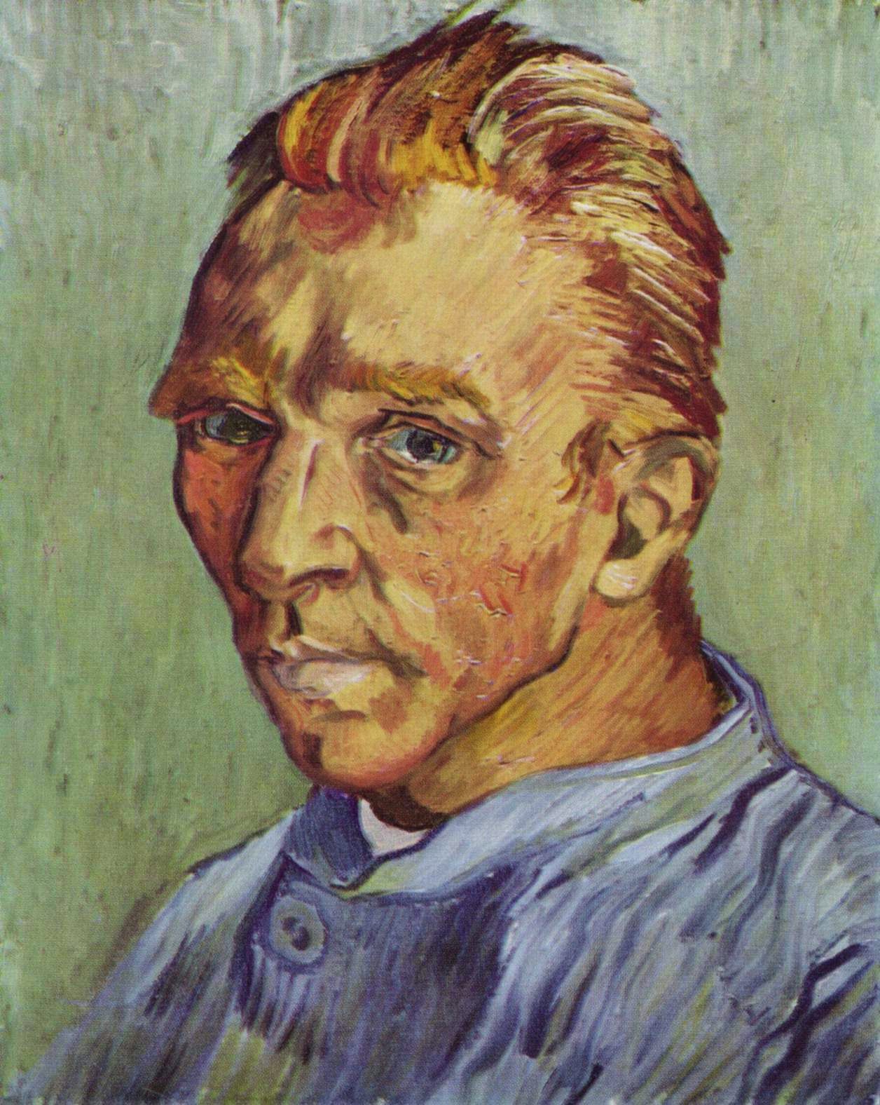 Lukisan Potret Diri Karya Vincent Van Gogh Cikimm Com