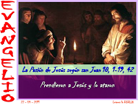 Resultado de imagen para En aquel tiempo, salió Jesús con sus discípulos al otro lado del torrente