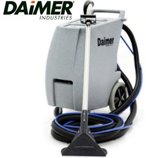 carpet cleaner with heating element