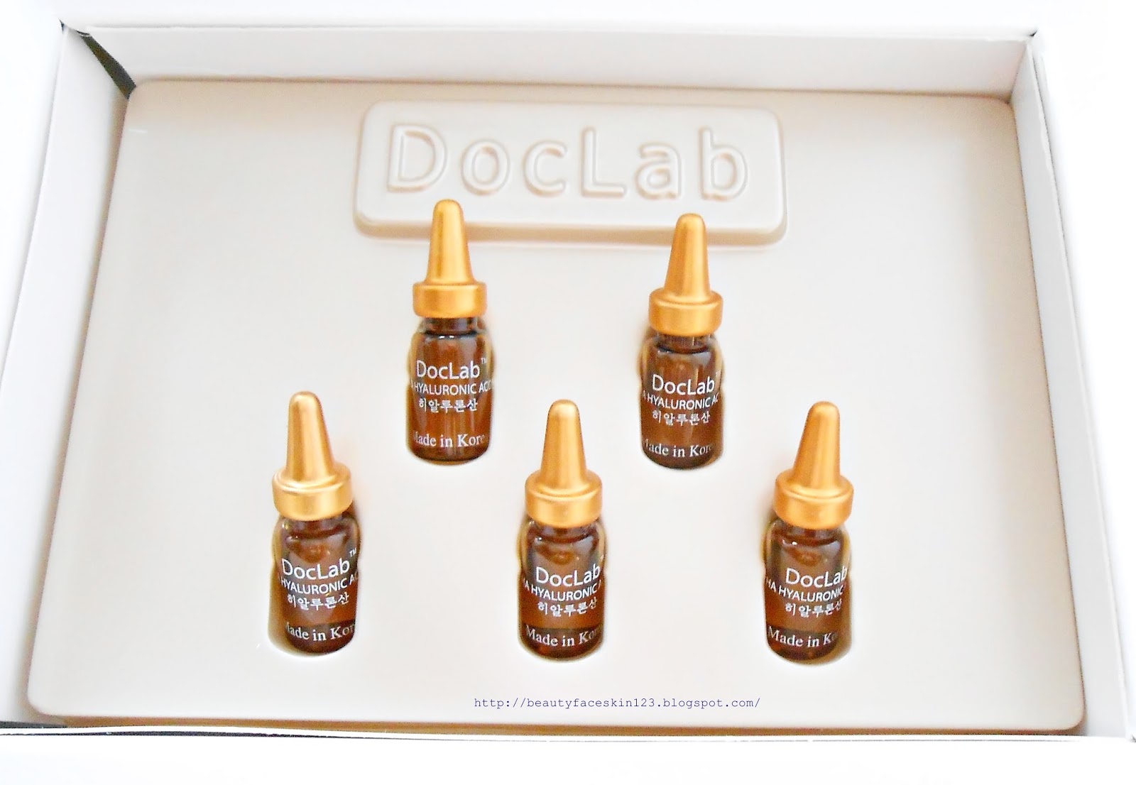 GREAT SKINandLIFE REVIEW ON DOCLAB HYALURONIC ACID FACE AMPOULE