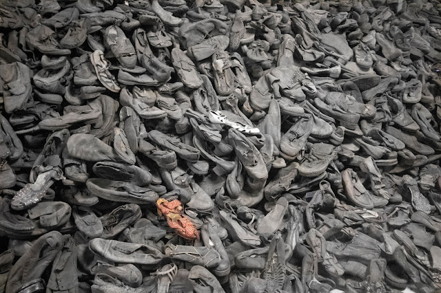 Scarpe-Campo di concentramento di Auschwitz