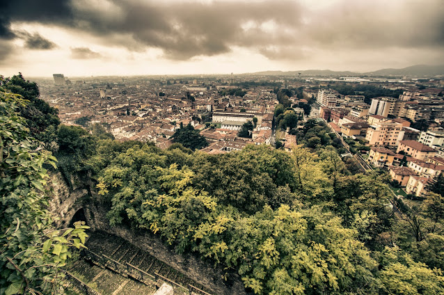 Panorama dal Castello di Brescia