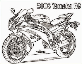 Coloring Pages: Motorcycle Coloring Pages Free and Printable