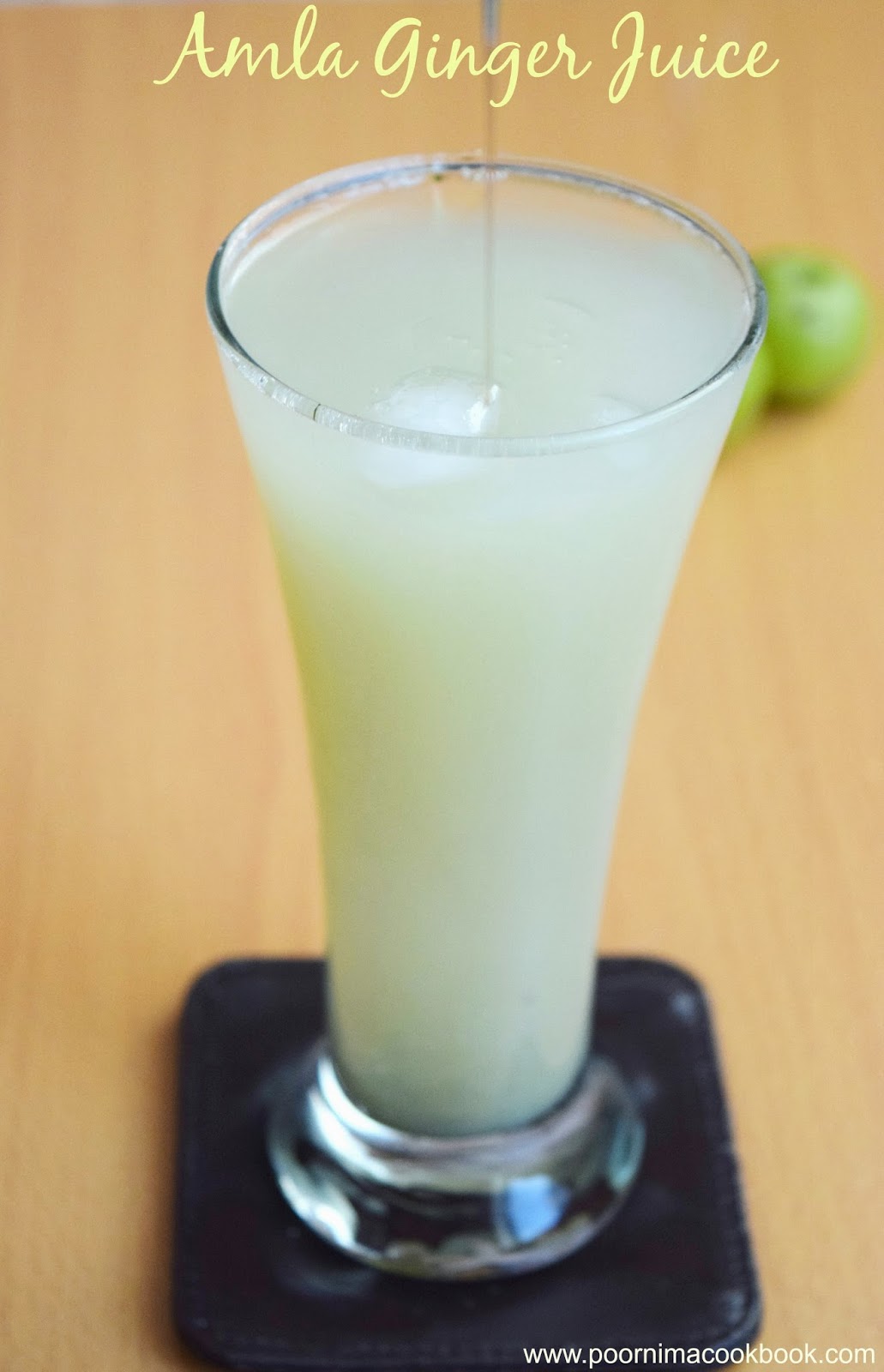 Poornima's Cook Book Amla Ginger Juice / Gooseberry Ginger Juice