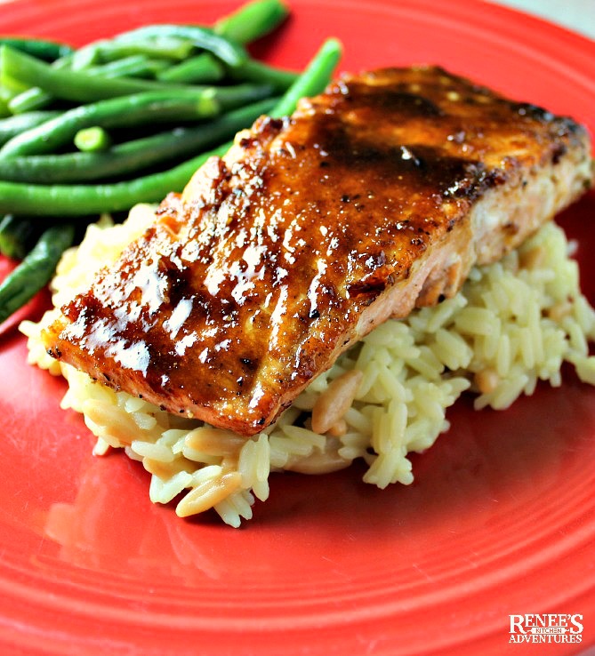MisoGinger Glazed Salmon Renee's Kitchen Adventures