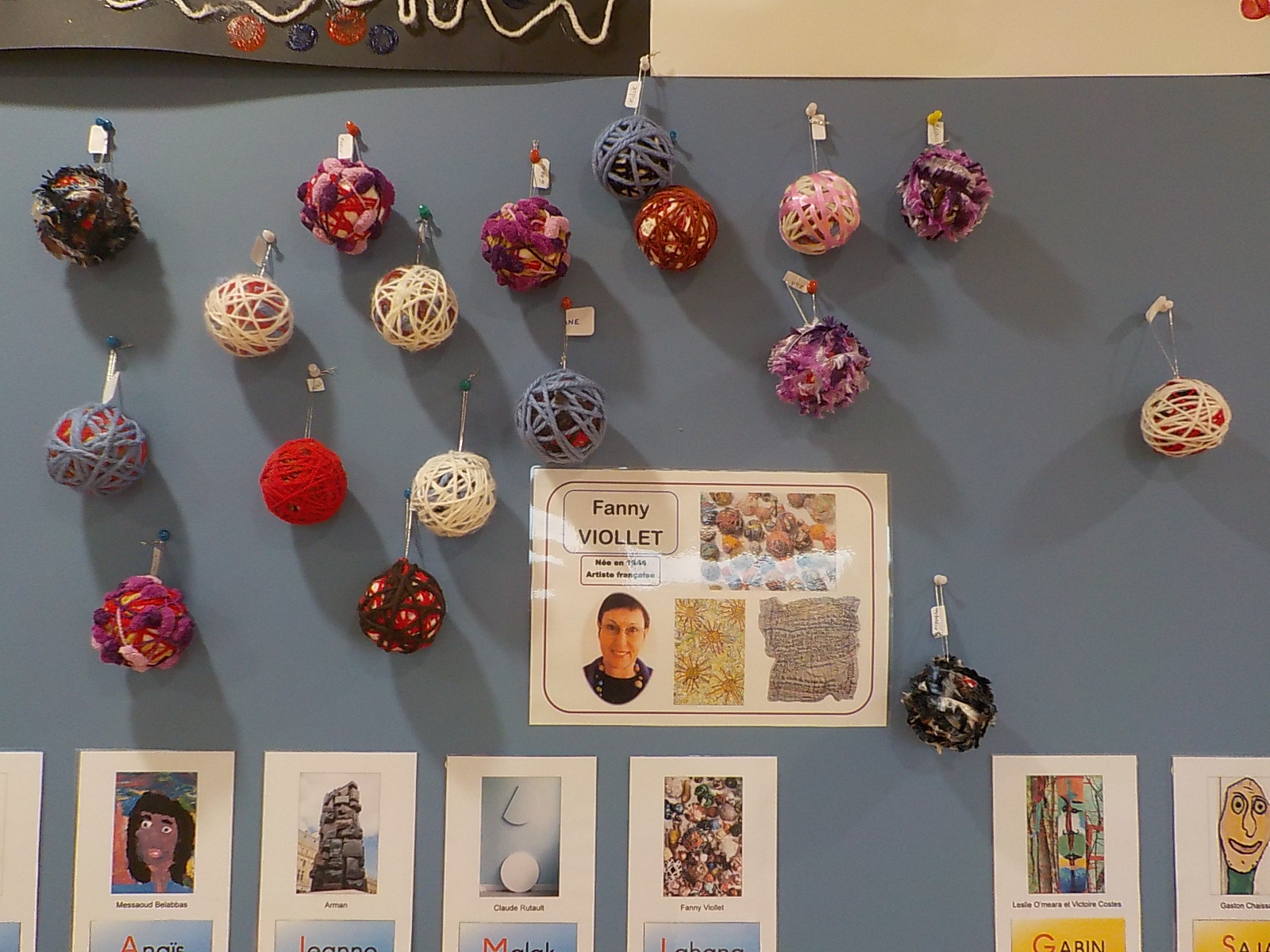 Ma petite maternelle: Défis des correspondants n°3 : Les boules de Noël 