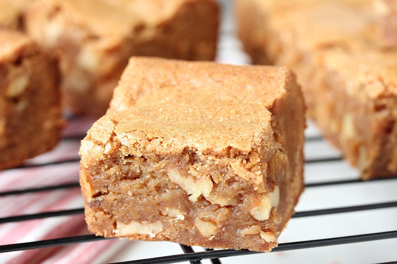 CARAMEL APPLE BUTTER BLONDIES In Good Flavor Great Recipes Great