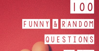 Quirky Bohemian Mama - A Bohemian Mom Blog: 100 Funny &amp; Random