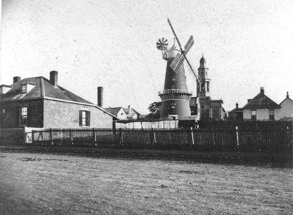 On The Convict Trail Site of Luckman's Mill, Battery Point