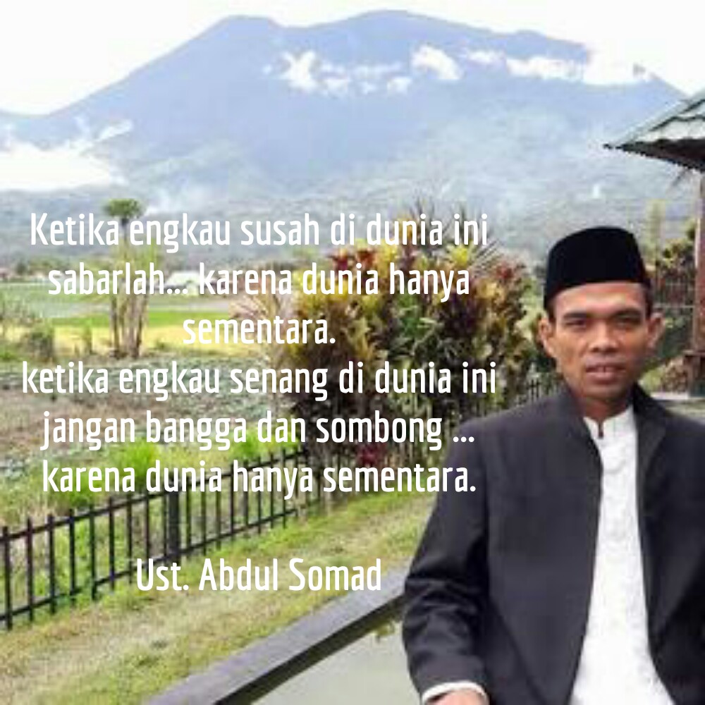 +20 Gambar Kata Kata Motivasi Ust Hanan Attaki Katamottivasi