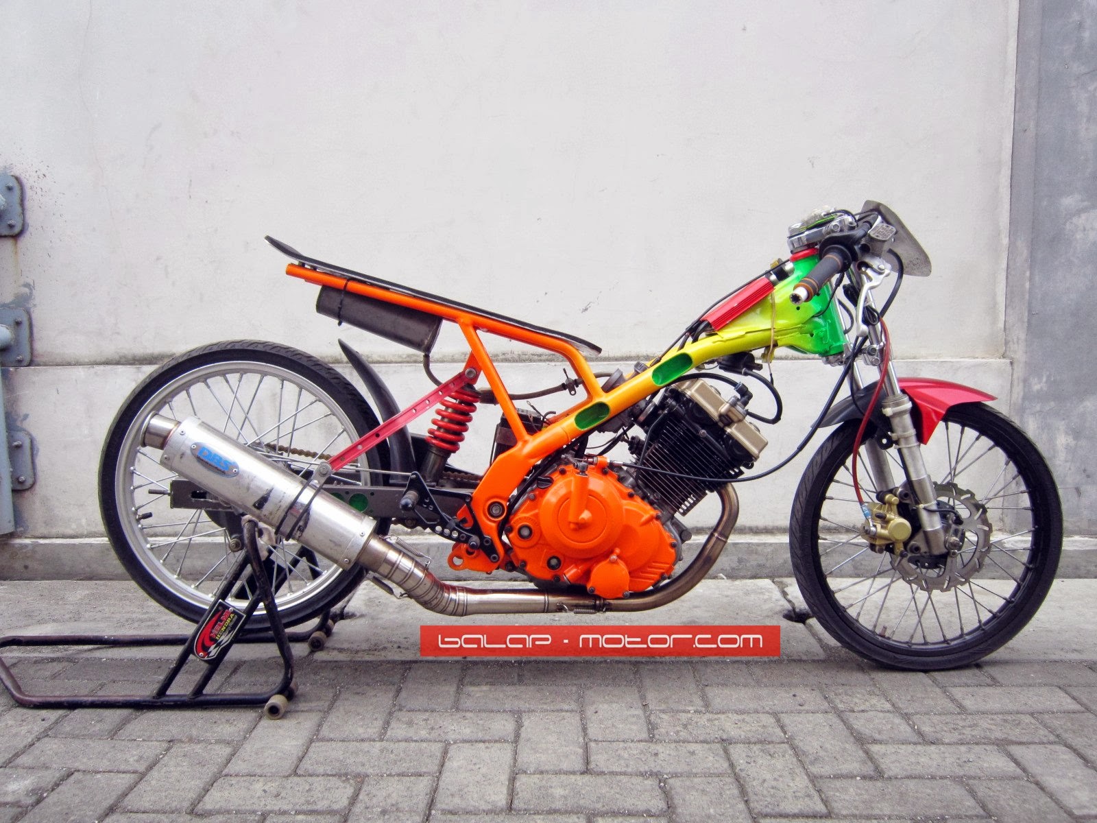 99 Gambar Motor Drag Bike Satria Terkeren Kewak Motor