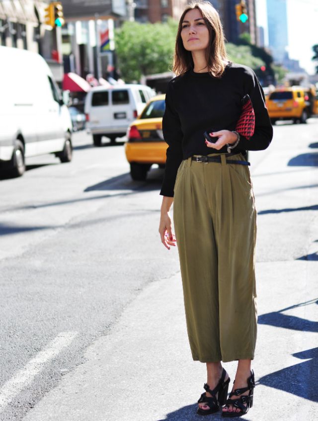 Friday´s inspo: cropped pants & culottes | stellawantstodie