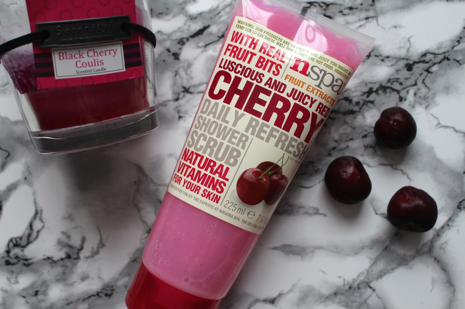 Bamblings of Naffy Review NSPA Fruit Extracts Cherry Scrub