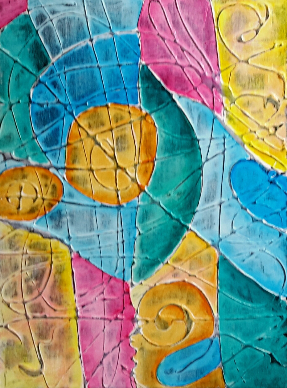 Staying Young at Art String gel texture