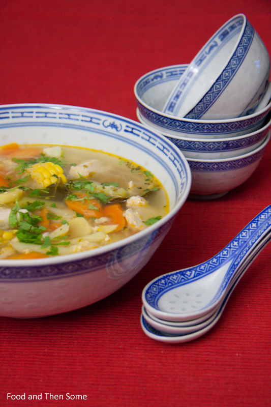 Food and Then Some: Aasialainen kanakeitto / Asian Chicken Soup